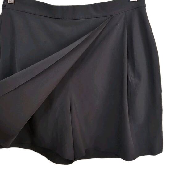 ATHLETA Black Planner Skort Golf Tennis Athleisure Side Zip Women's 10 Tall - Picture 4 of 8